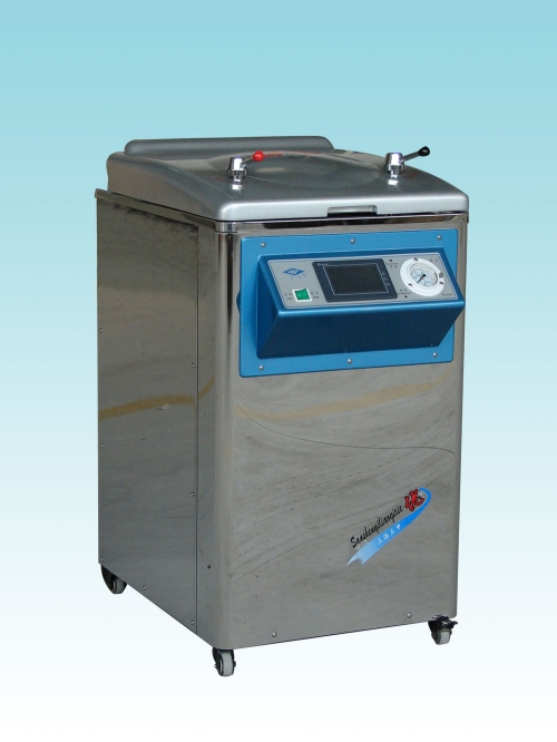 上海三申不銹鋼立式電熱蒸汽滅菌器YM50CM