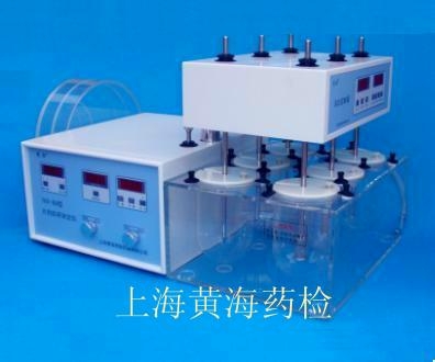 上海黃海藥檢片劑四用測定儀（脆碎，崩解，硬度六個杯溶出）數(shù)顯SY-6D（原78X-6A）