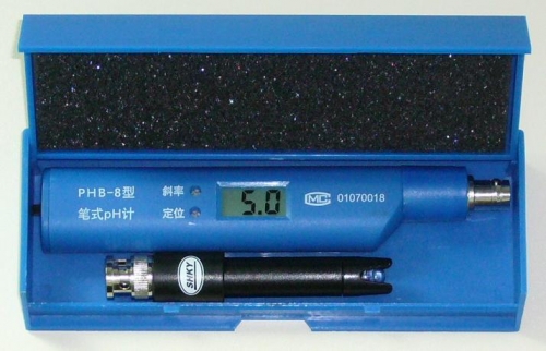 上?？祪x筆式酸度計(jì)8205（PHB-5、8）
