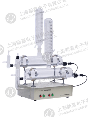 上海新嘉電子自動(dòng)雙重蒸餾水器ZS-200（已停產(chǎn)）