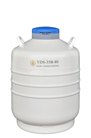 成都金鳳運(yùn)輸型液氮生物容器YDS-35B-80