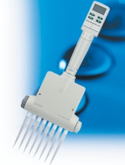 梅特勒電電動(dòng)6道/8道間距可調(diào)移液器系列（圓柱型套柄）EA6-1200