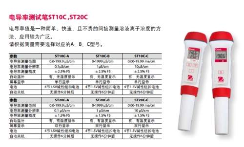 奧豪斯測(cè)試筆電導(dǎo) ST20C-C
