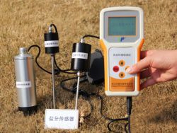 浙江托普土壤水分、溫度、鹽分、PH 四參數(shù)速測儀TZS-PHW-4G