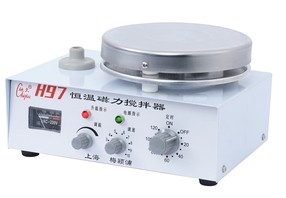 上海梅穎浦H97定時(shí)恒溫磁力攪拌器